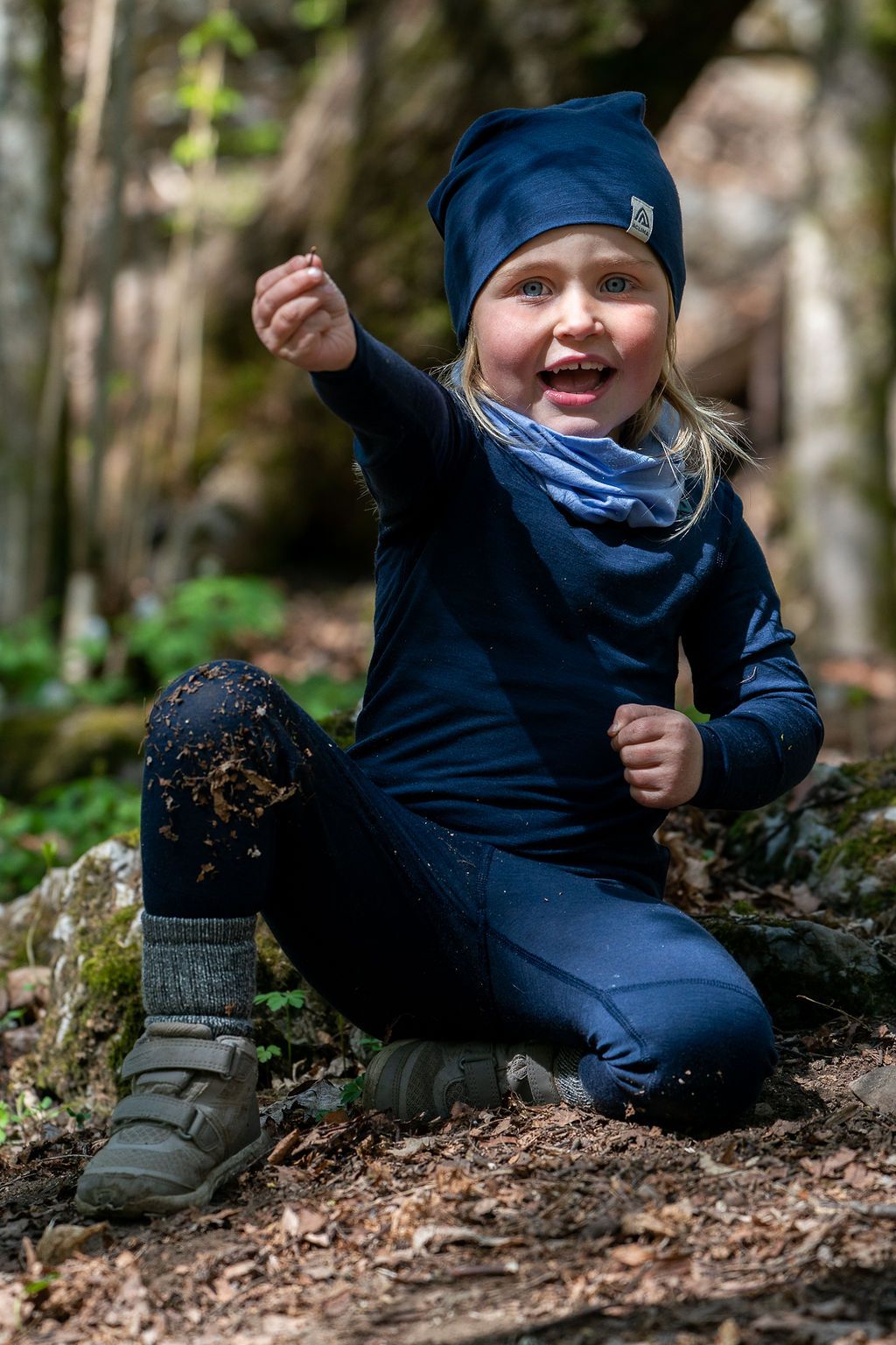Aclima LightWool 140 Crew Neck barn<br>Myk og deilig ulltrøye til barn
