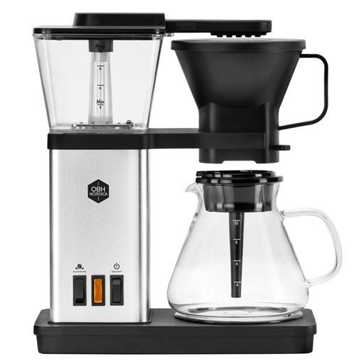 OBH Nordica Blooming Kaffemaskiner, Sølv
