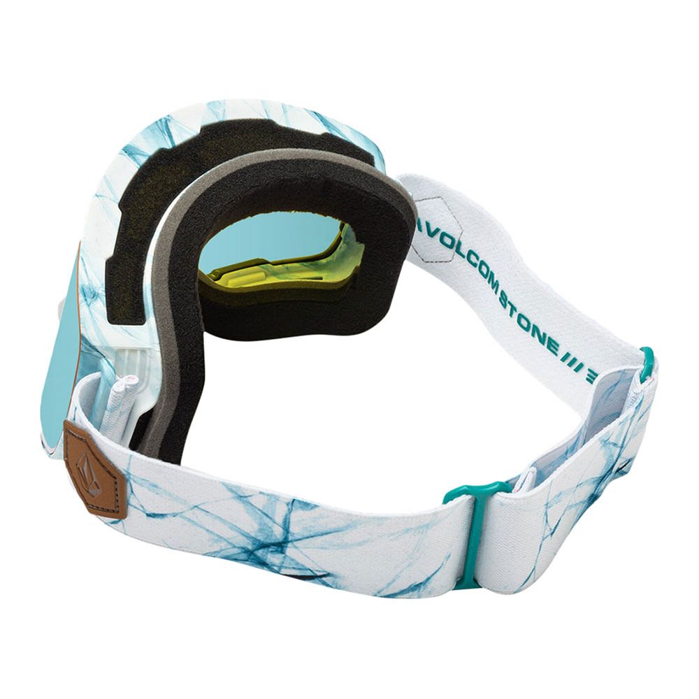 Volcom ODYSSEY - Masque ski Homme white ice/ice chrome