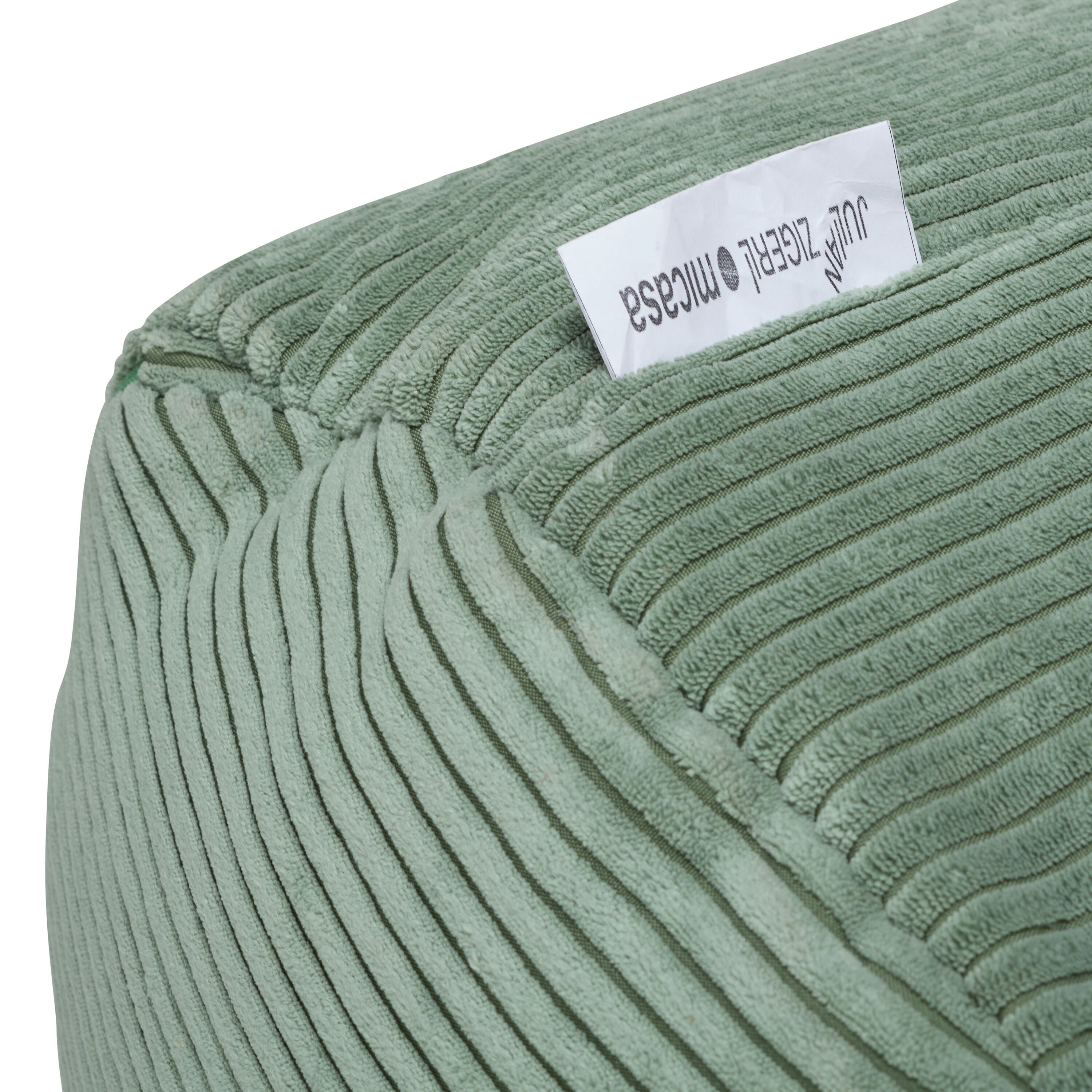 SE-Zigerli Smile Sitzsack, grün - Grün / B: 148.0 cm x T: 48.0 cm x H: 44.0 cm