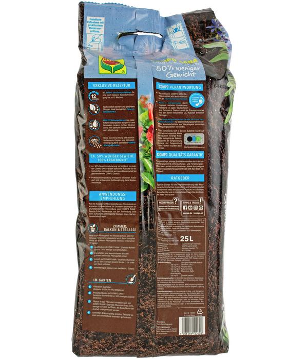 COMPO Sana® Qualitäts-Blumenerde 50% weniger