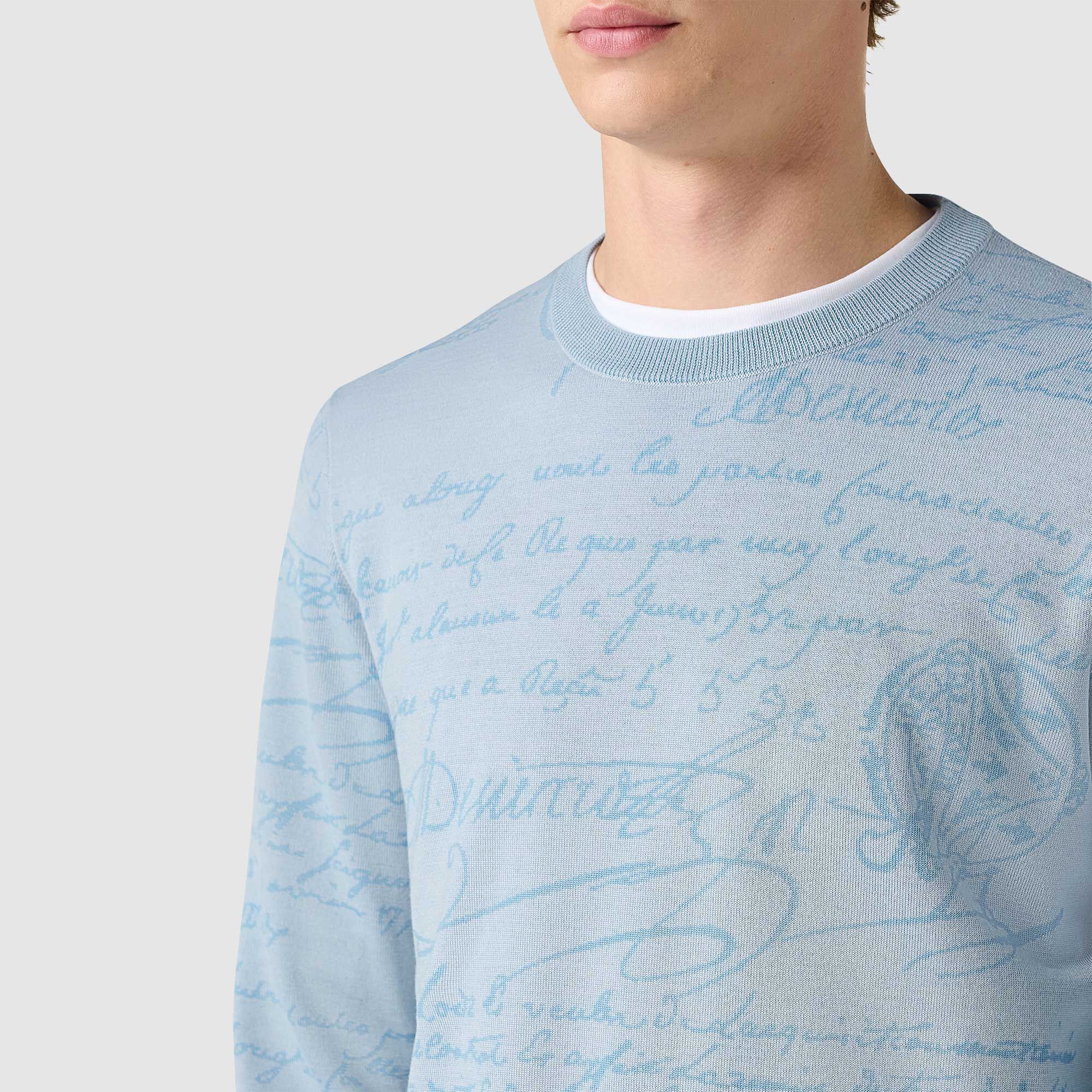 Pull En Laine Scritto