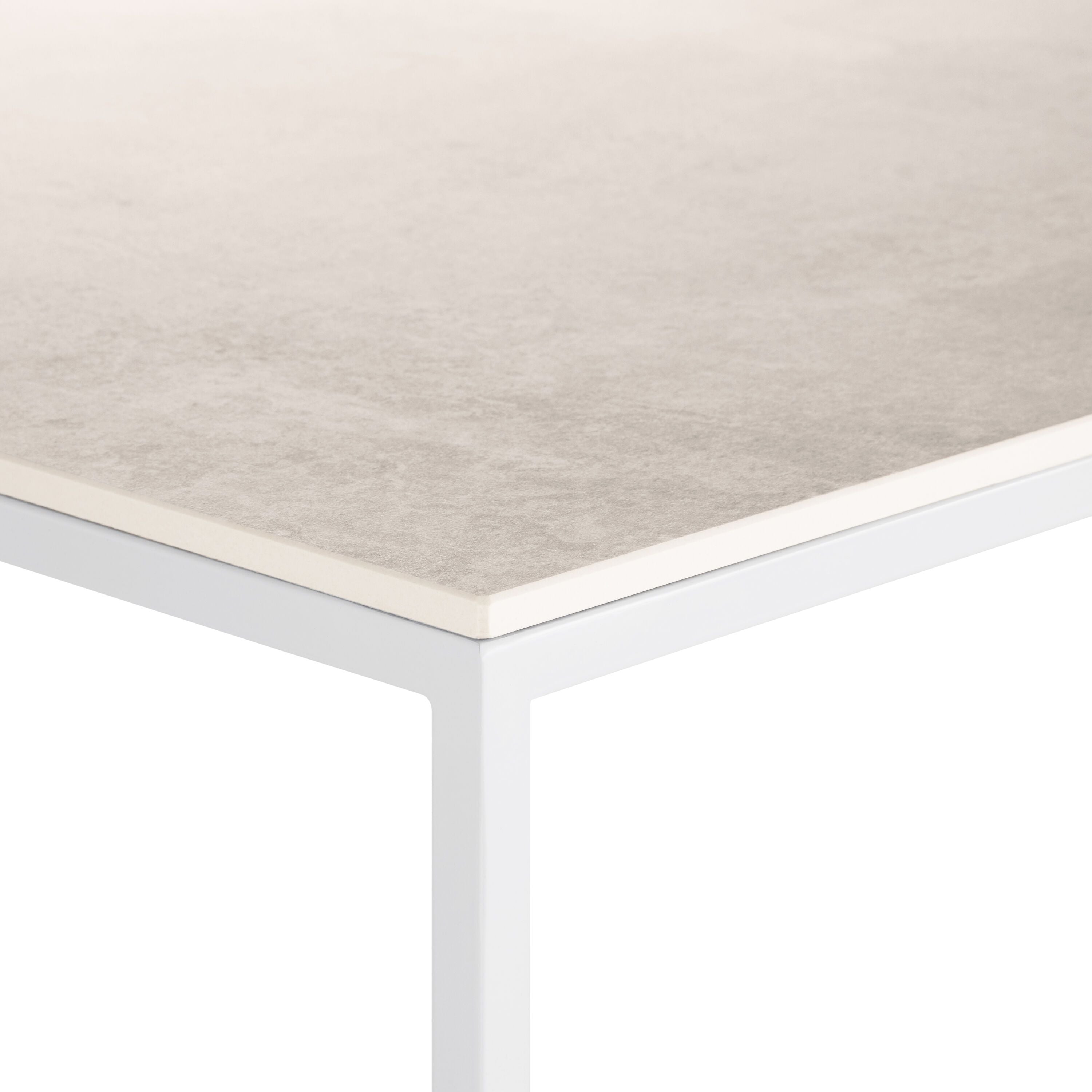 AVEA Beistelltisch - Lunar / grau / B: 40.0 cm x T: 40.0 cm x H: 40.8 cm