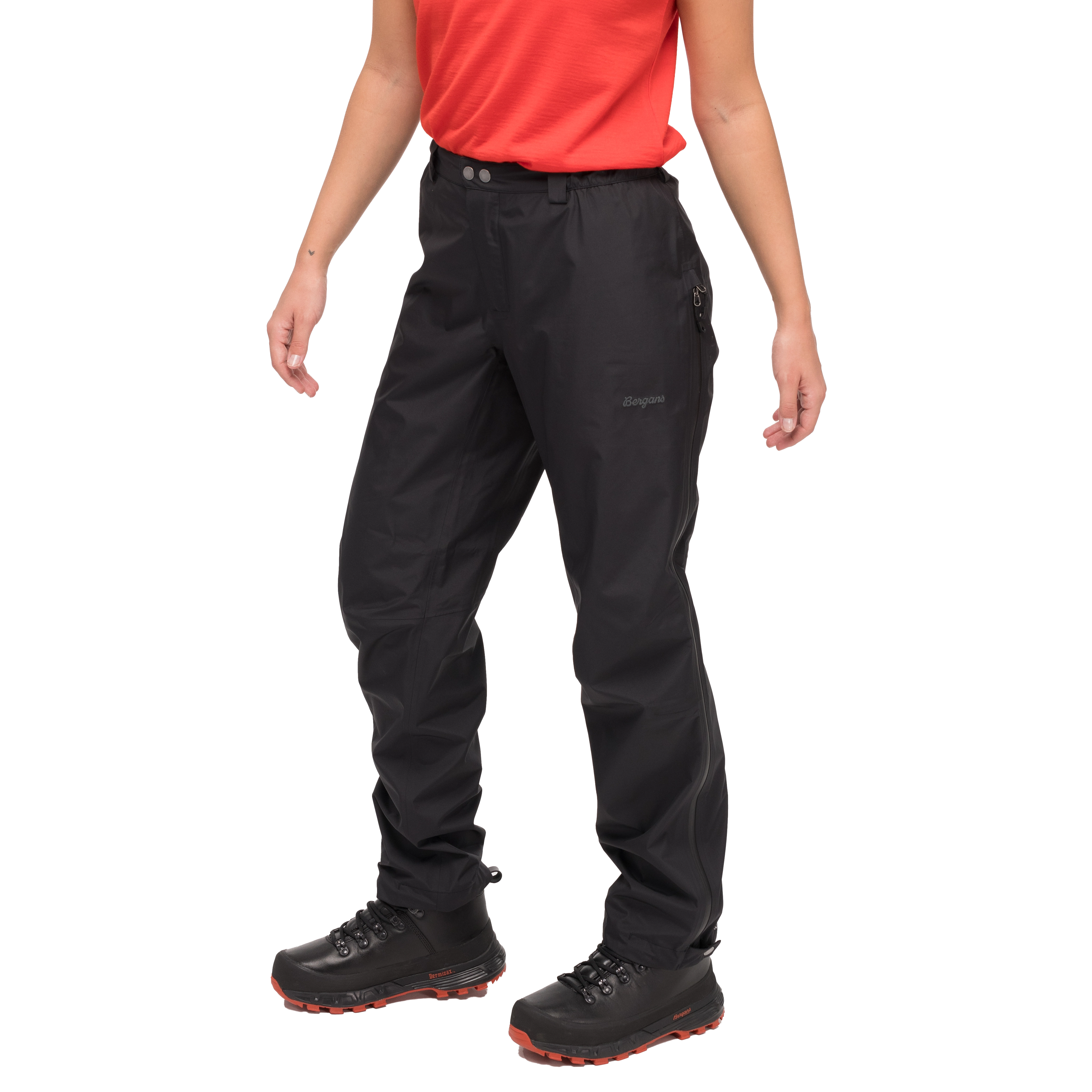 Rabot Light 3L Long-Zip Shell Pants Women Black