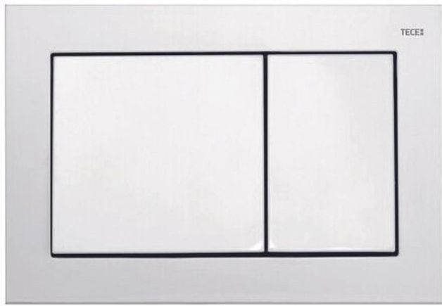 Tece - TeceBase Duwplaat - Kunststof - Wit - 214 x 145 x 18 mm