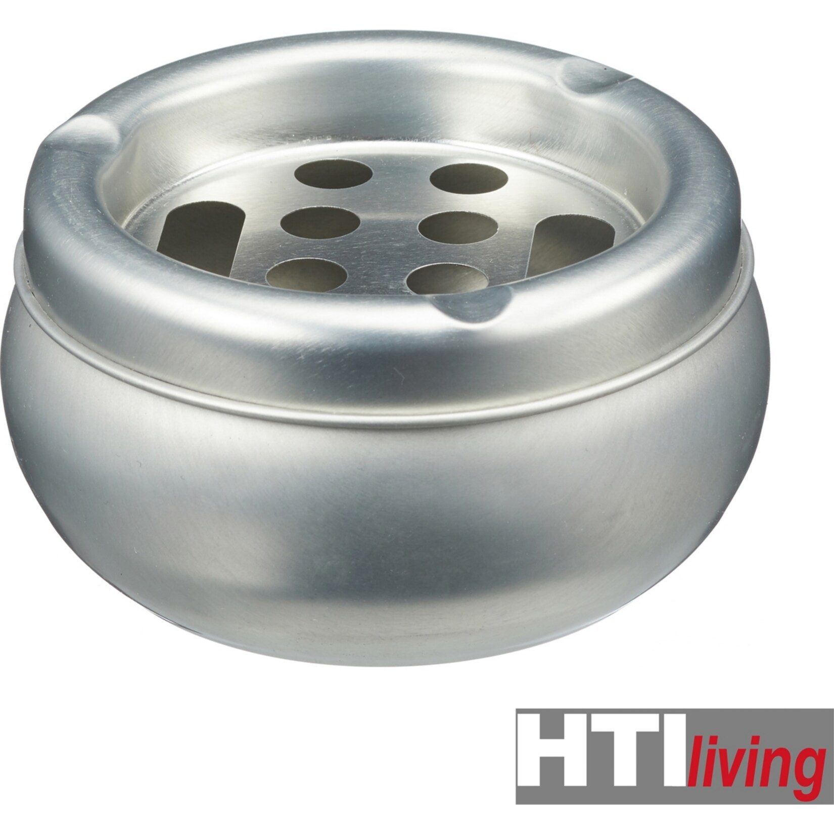 HTI-Living Sturm-Aschenbecher silber