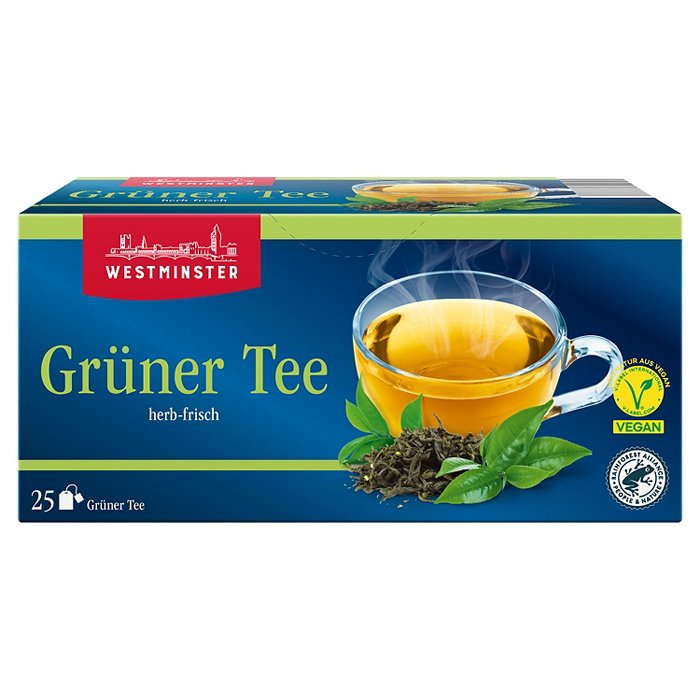 WESTMINSTER Grüner Tee Mix 44 g, Natur