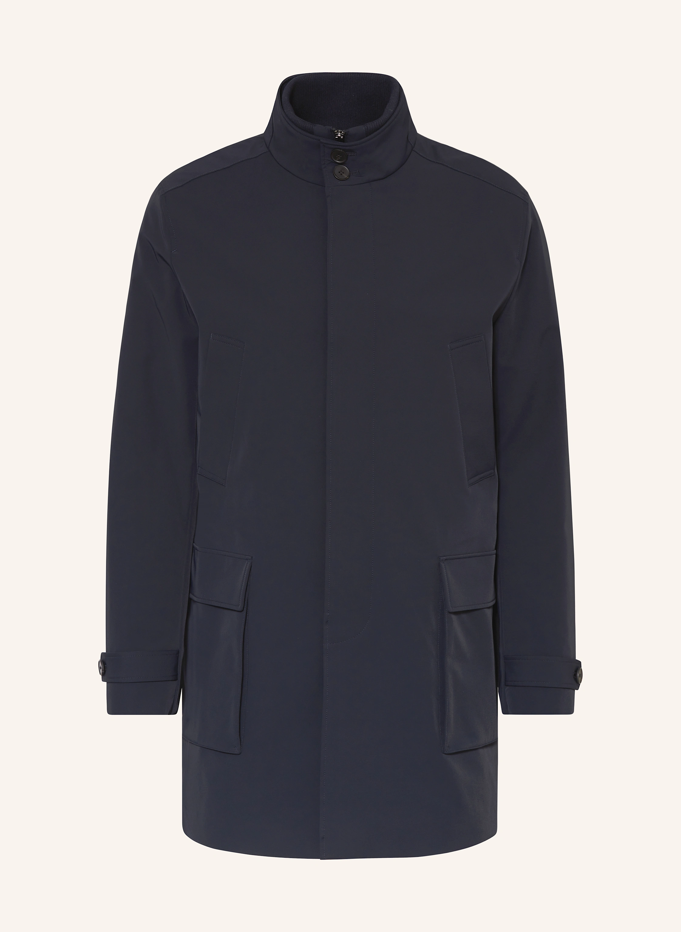 REISS Mantel PLAYER mit herausnehmbarer Blende