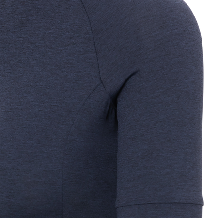 NEW ROAD Damen-Gravel-Kurzarmtrikot  phantom blue heather  M