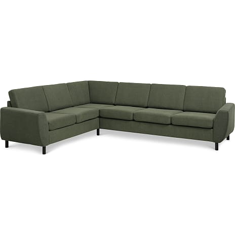 Madrid Nordic vendbar hjørnesofa - grøn