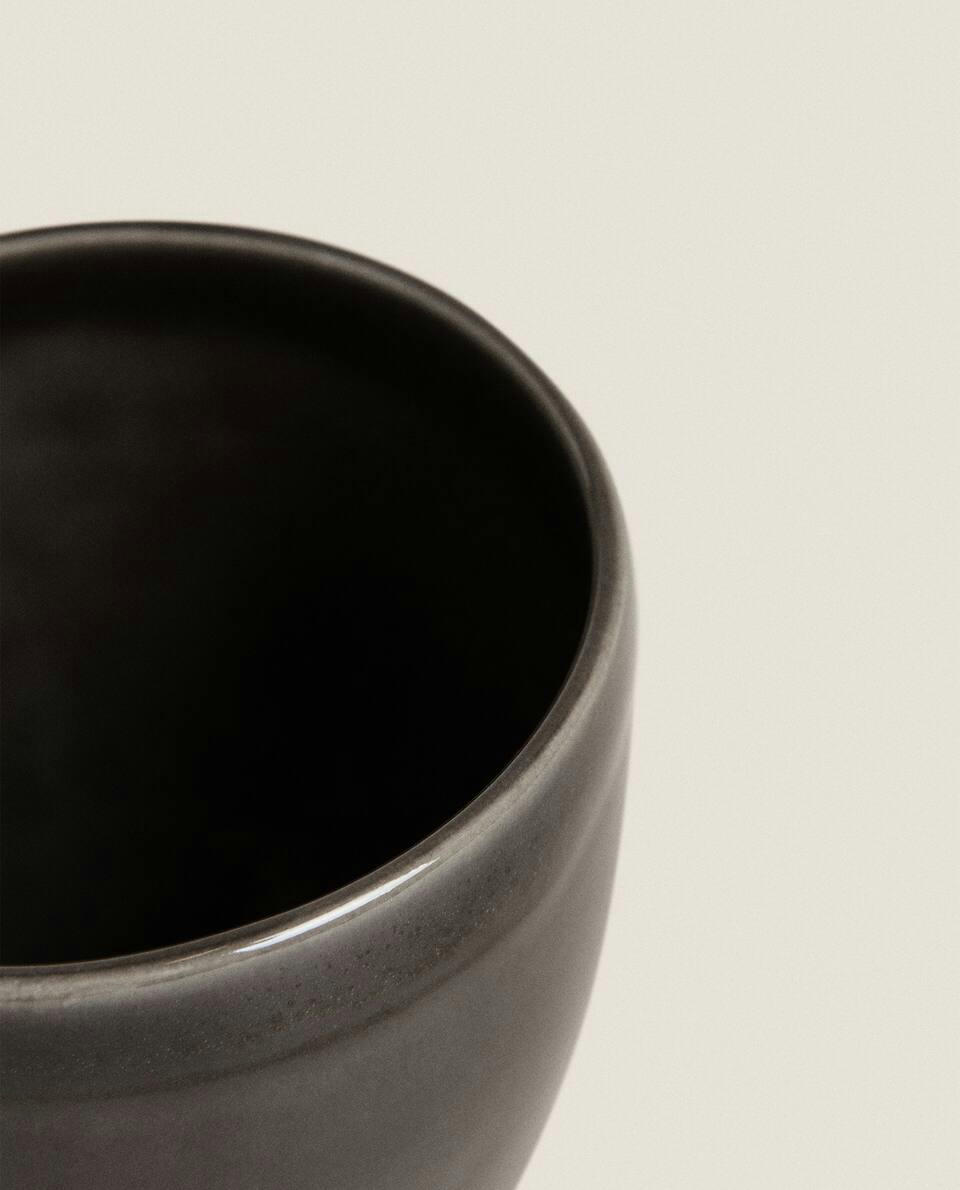 CANECA DE GRÉS PRETO