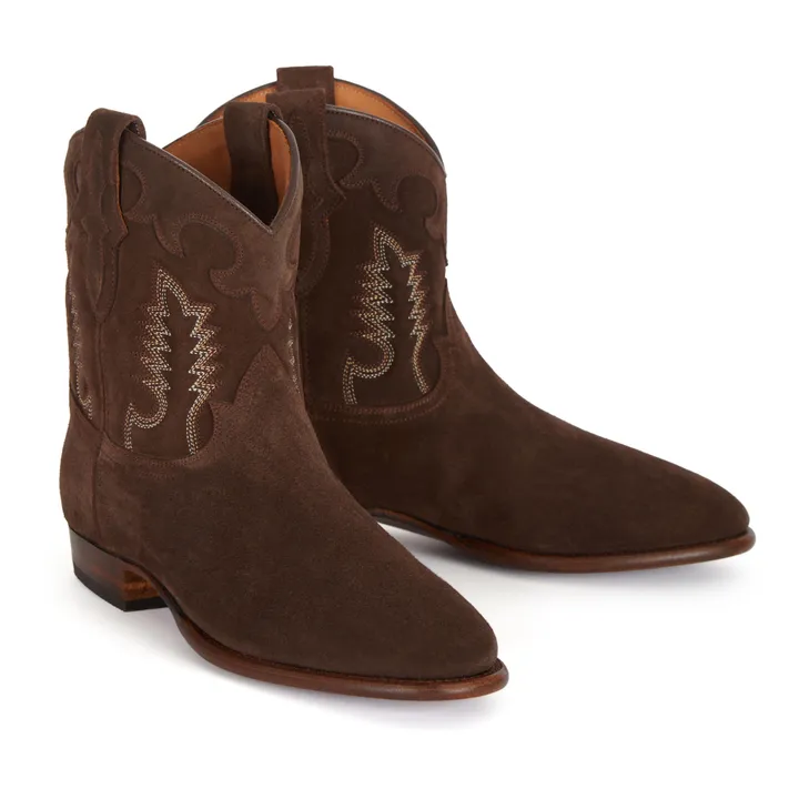 Shiloh Heritage Boots Early Midnight Daim | Marron