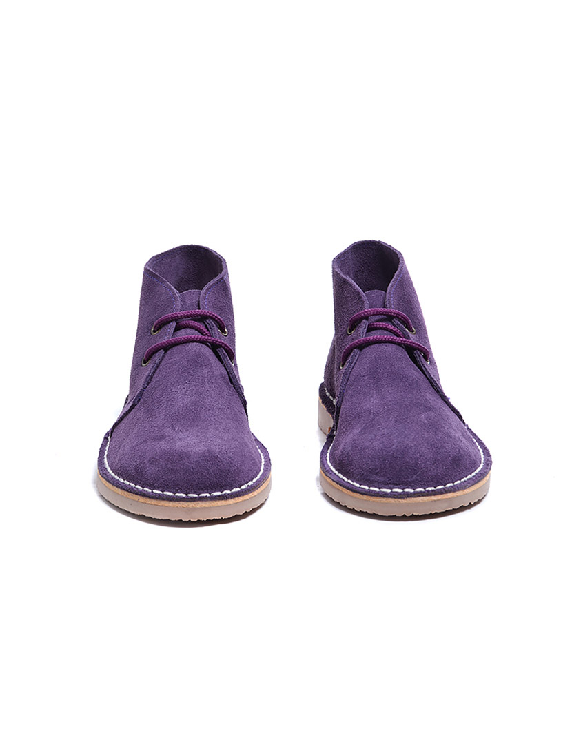 Safari Kids Boots with Laces Purple