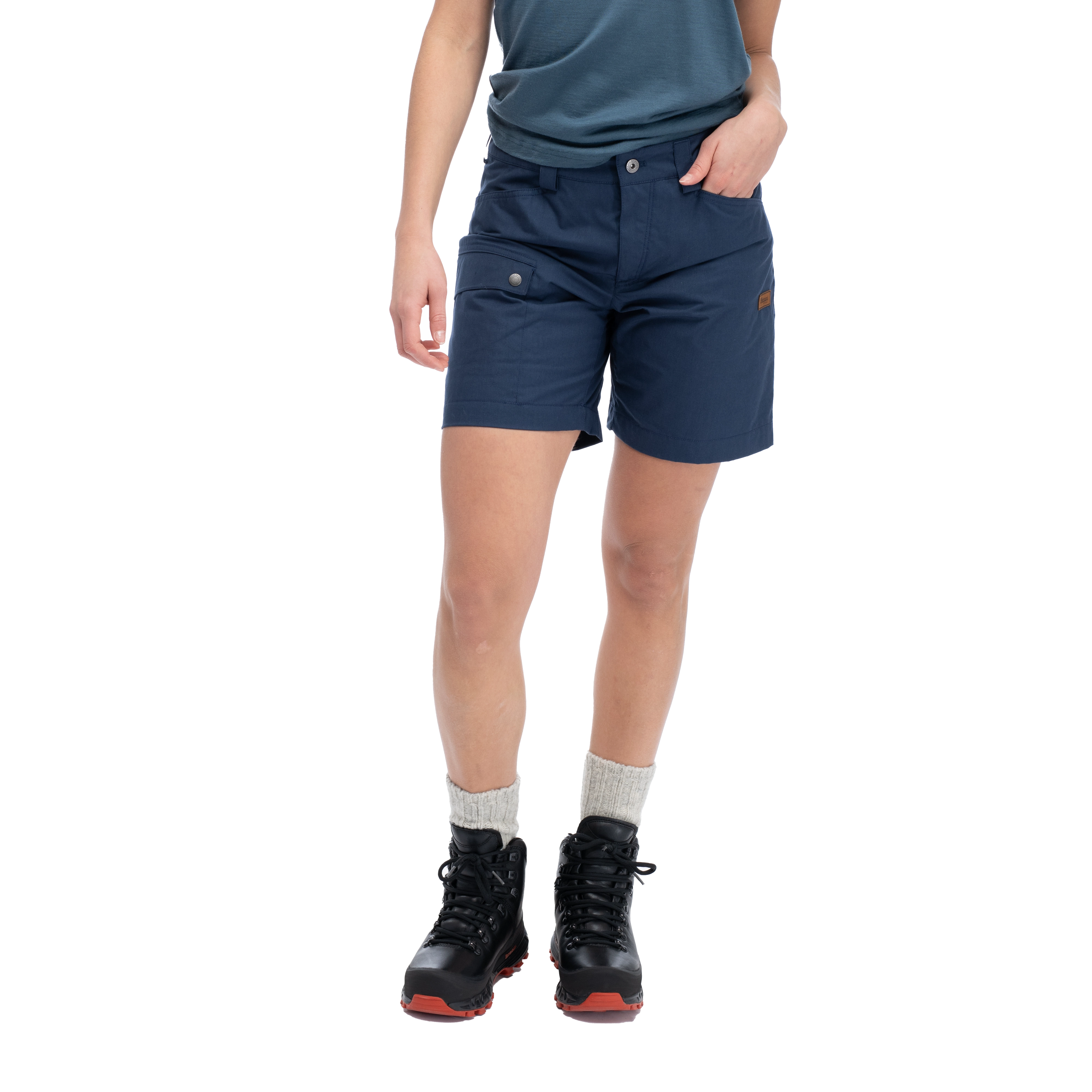 Nordmarka Leaf Light Shorts Women Navy