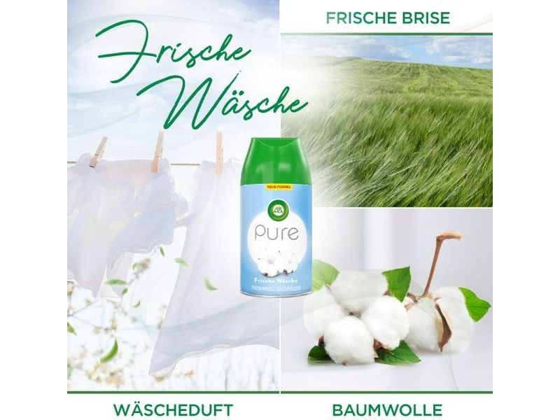 Air Wick Freshmatic Max Set Frische Wäsche Automatischer Lufterfrischer im kompakten Design