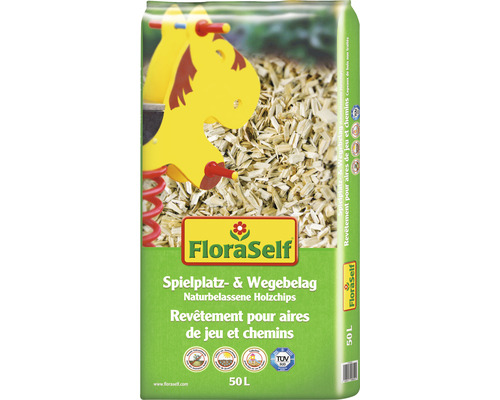 Speeltuin- en padbedekking FloraSelf TÜV-gecertificeerde valbeveiliging 42x50 L (= 2,1 m³) pallet incl. levering