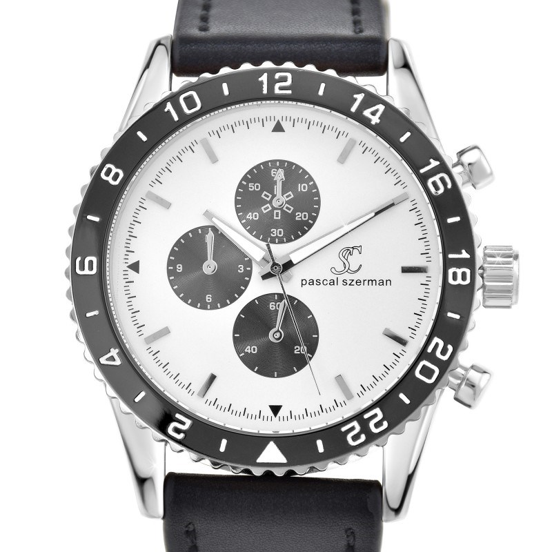 Montre homme quartz SC Crystal collection Pascal Szerman