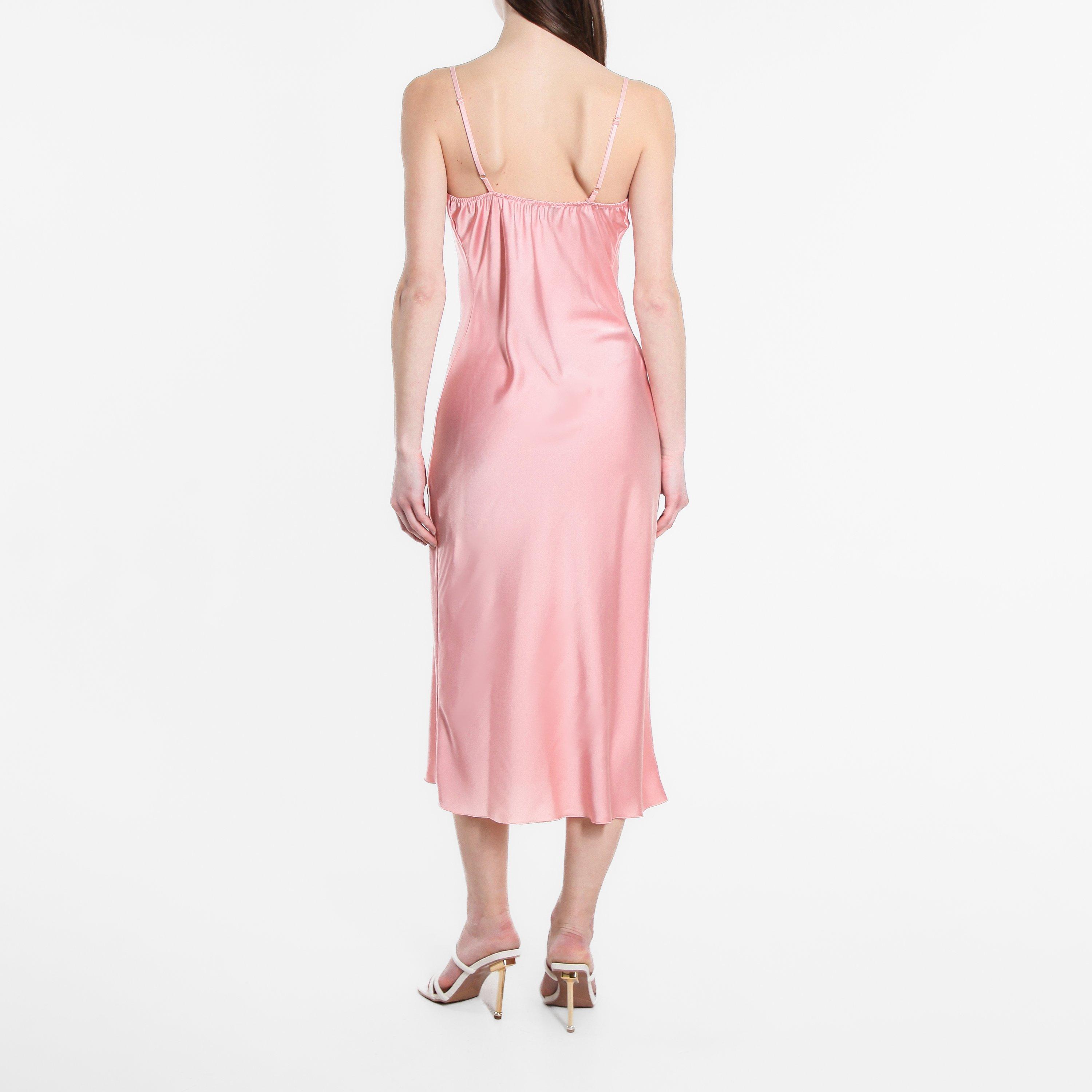 Be You Satin Satin Midaxi Dress