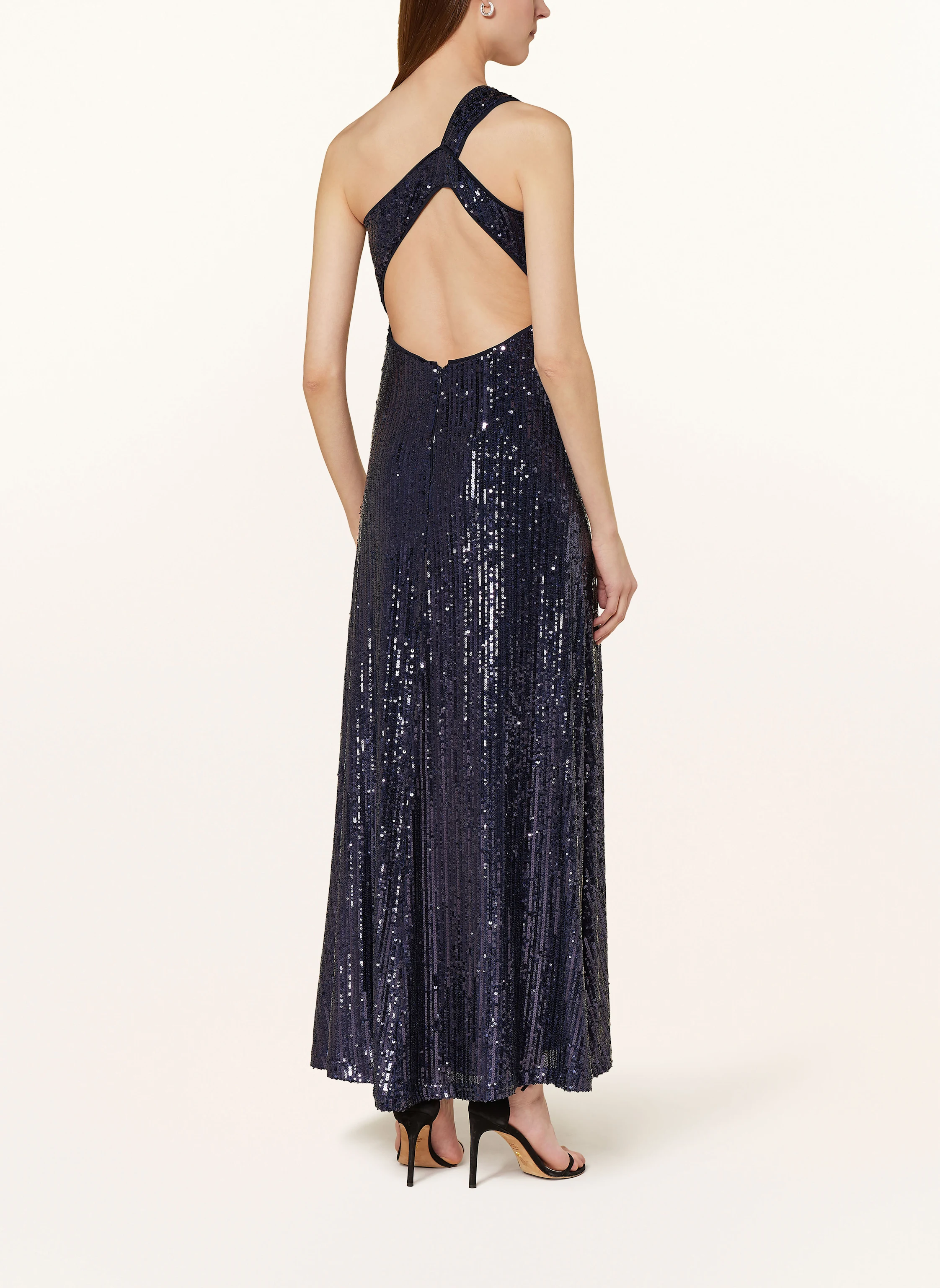 APART One-Shoulder-Kleid mit Pailletten