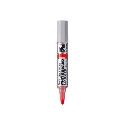 Pentel MAXIFLO - Marqueur effaçable - pointe ogive ultra large - rouge