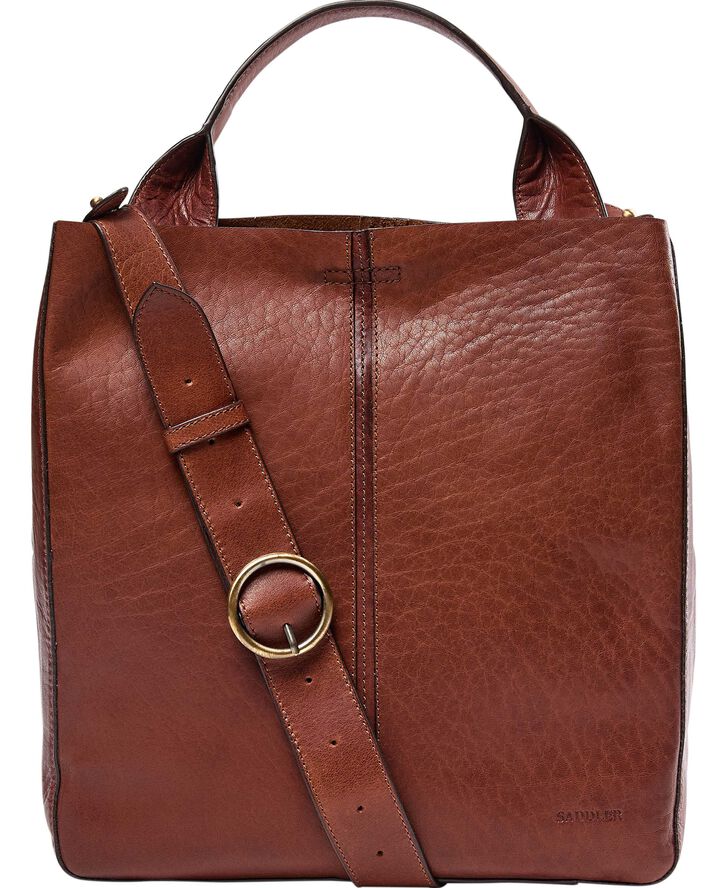 Saddler Elsa Antique gold Midbrown