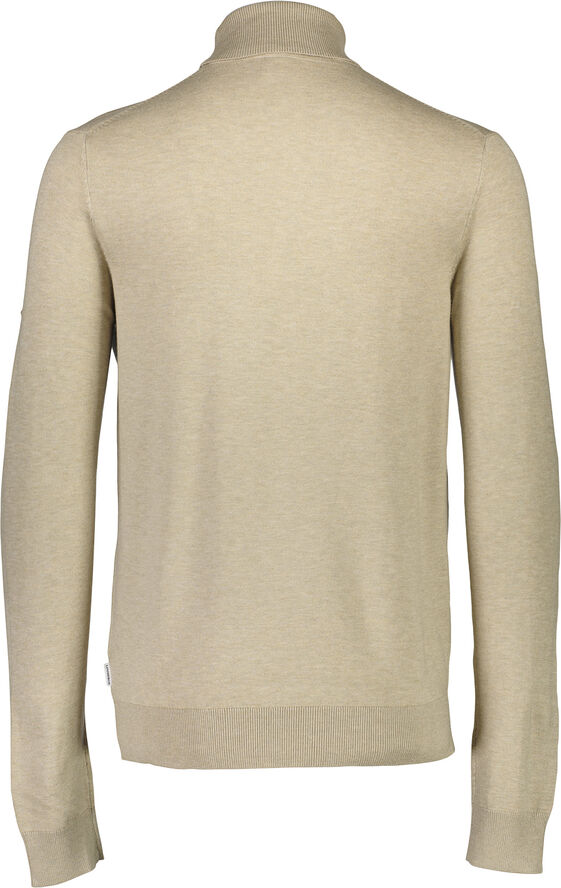 Lindbergh Ecovero L/S roll neck knit Sand mel
