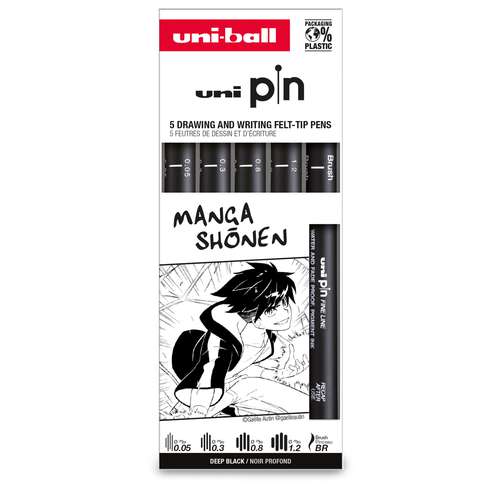 UNI-BALL pin Fineliner, thematische 5er-Sets
