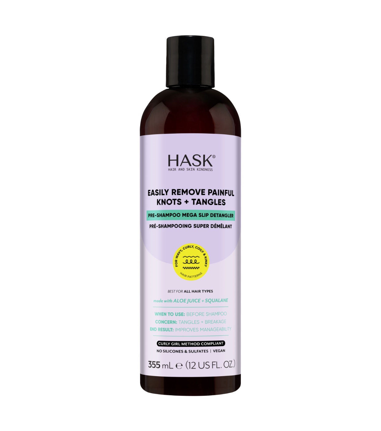 Hask - *Texture Solutions* - Pré-shampoo desembaraçante