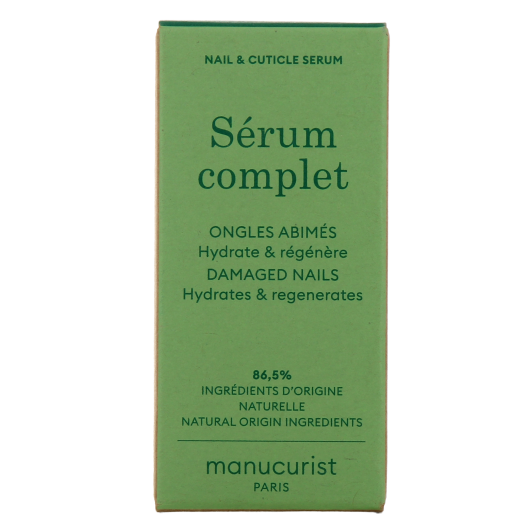 Manucurist Sérum Complet : soin ongles déshydratés, abimés ou cassants