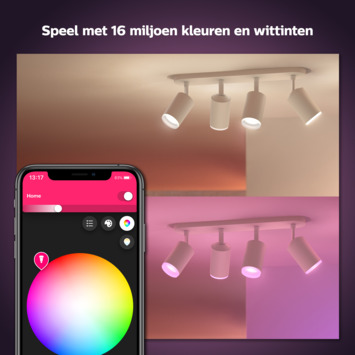 Philips Hue opbouwspot Fugato wit