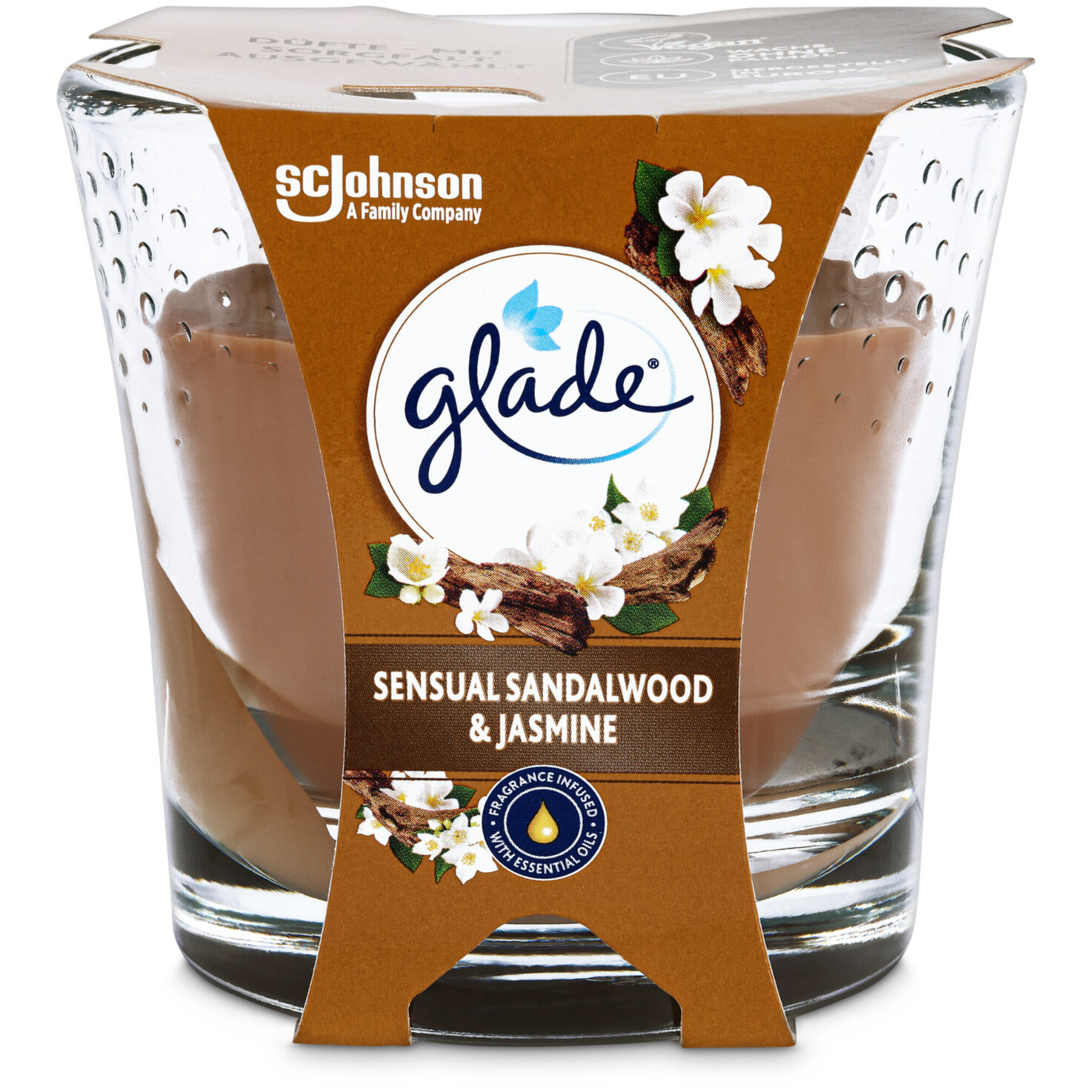 Glade Duftkerze Sensual Sandalwood & Jasmine