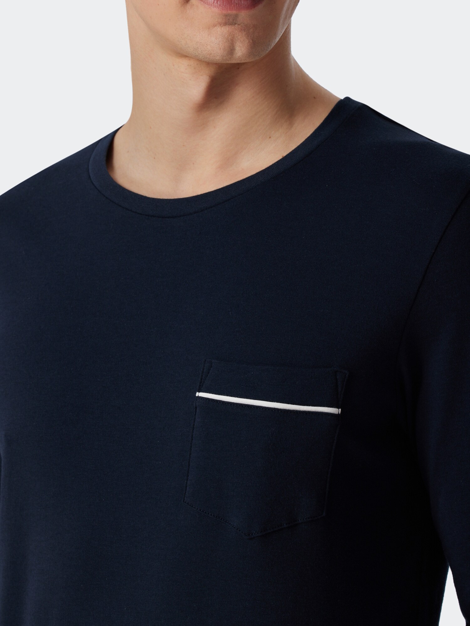 Schiesser Herren Schlafanzug Fine Interlock