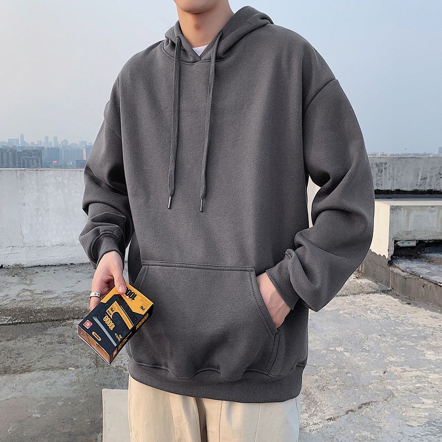 Ninine - Effen hoodie met trekkoord