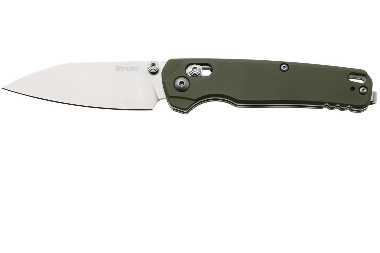 Kershaw Bel Air 6105OLSW, Stonewashed CPM MagnaCut, OD Green Aluminum zakmes