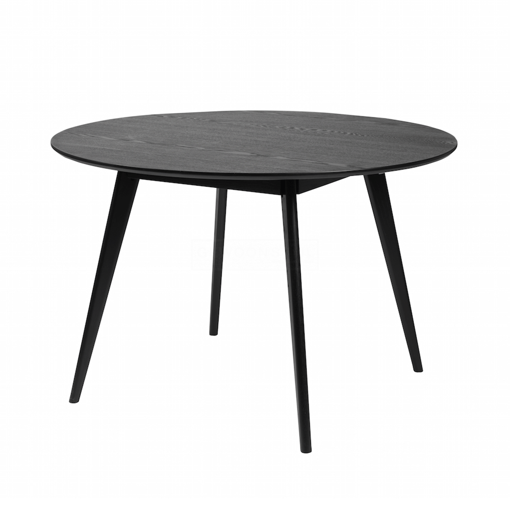 Eettafel Yumi Ø115 cm Zwart