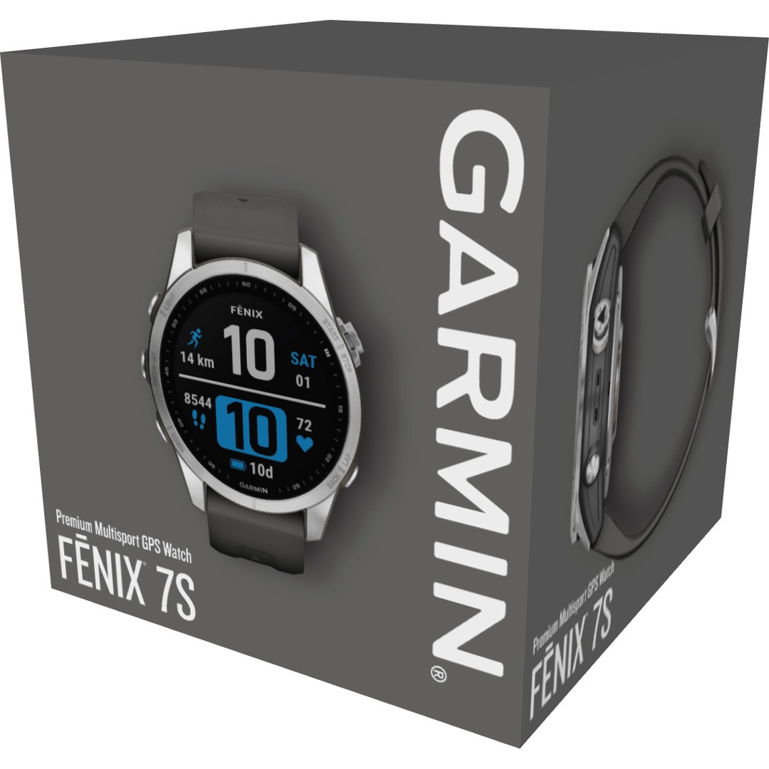 Garmin Fenix 7S Schiefergrau / Silber