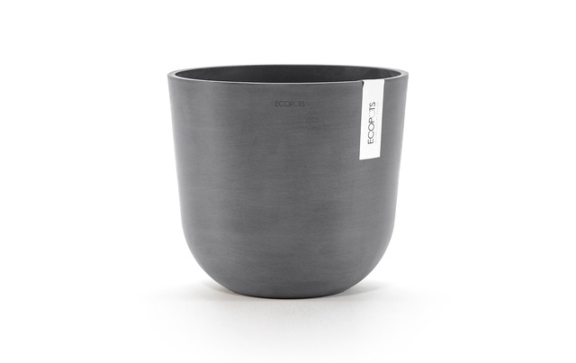 ECOPOTS Blumentopf »Oslo 35 Grau«