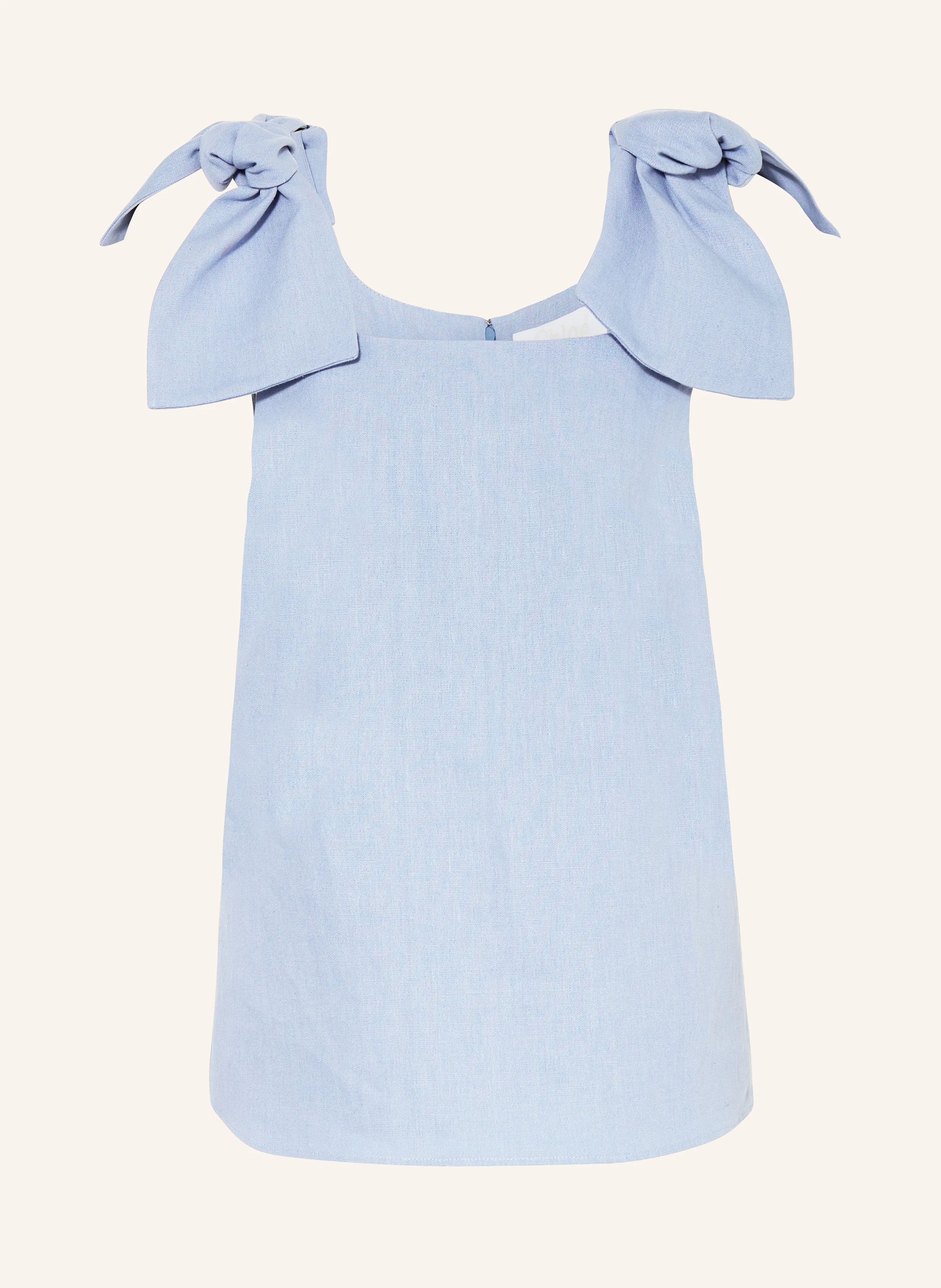 Chloé Blusentop aus Leinen