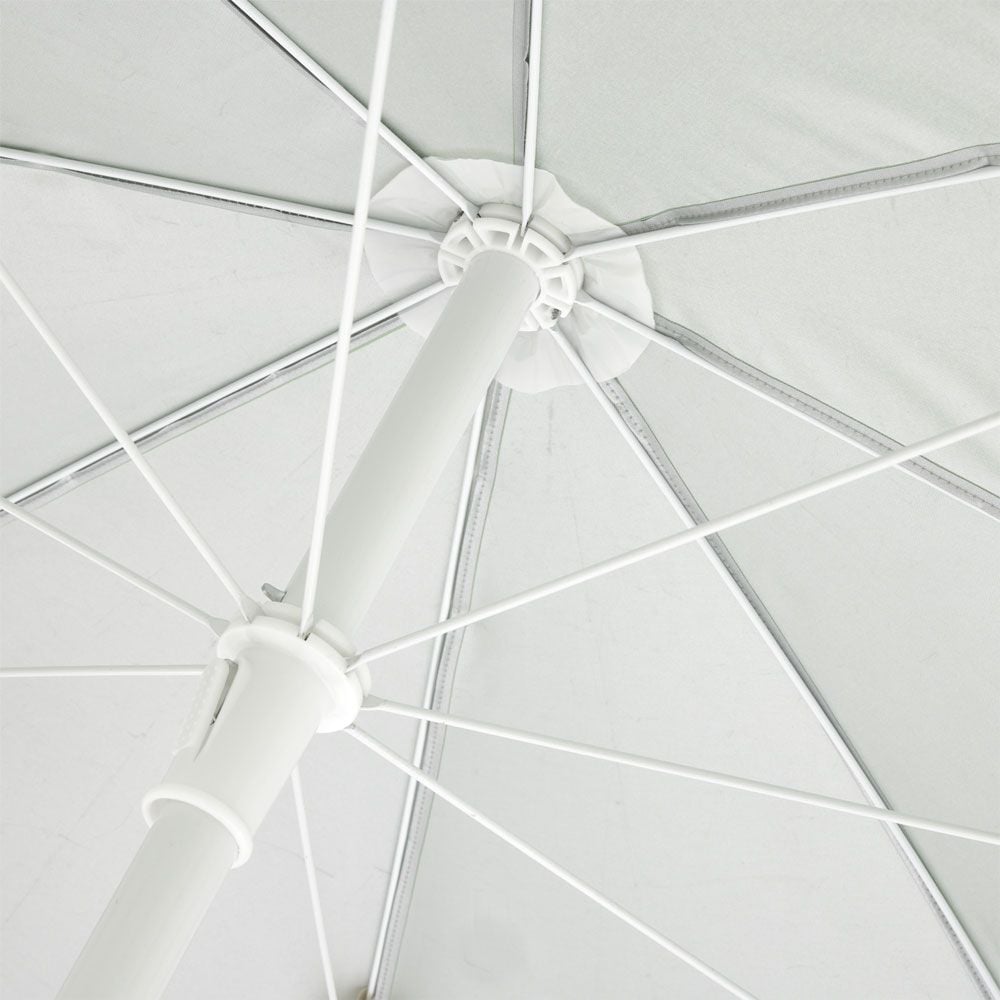 Parasol de plage inclinable Funky rose Ø200xH209cm