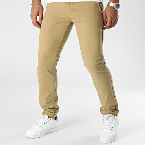 Pantalon Chino Beige Foncé