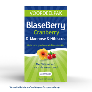 BlaseBerry Cranberry D-mannose & Hibiscus Capsules 100CP