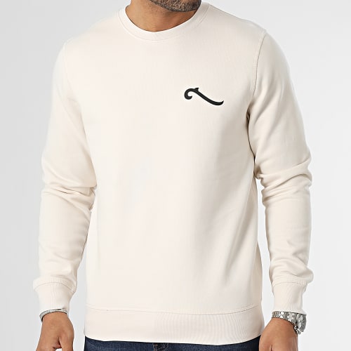 Sweat Crewneck LPNJF 2 Beige Noir