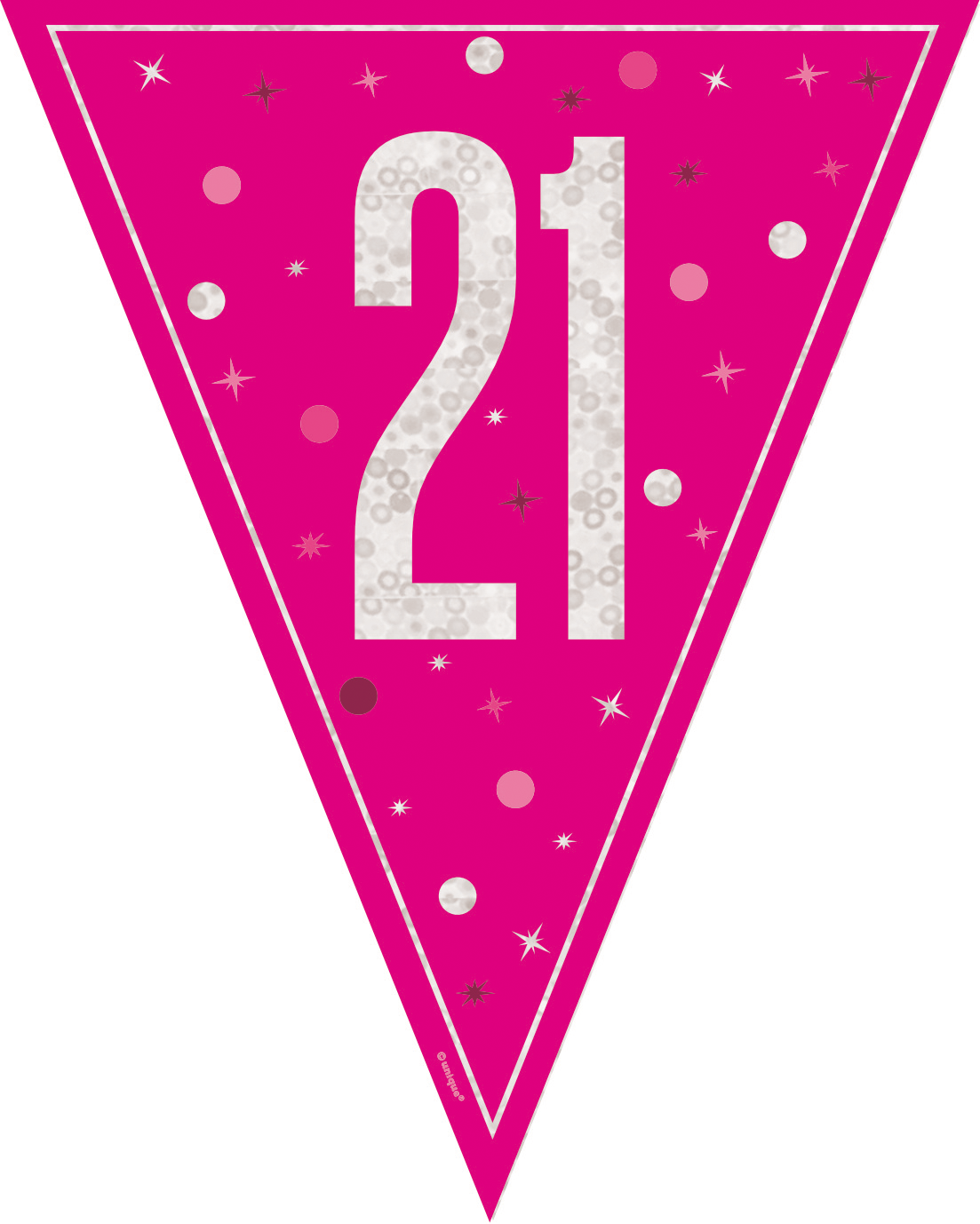 21 Jaar Slinger Roze 2,5m