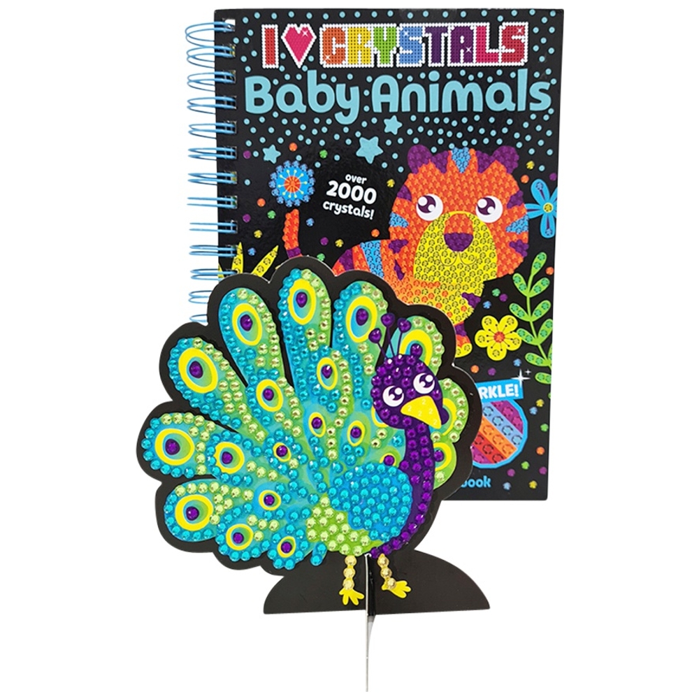 Ich liebe Kristalle: Baby-Tiere (gebundenes Buch)