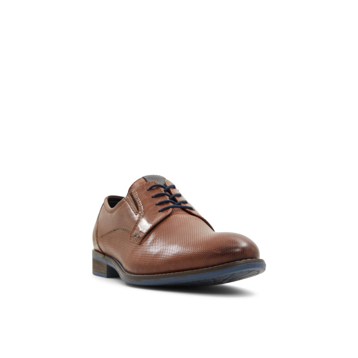 LUCA FERRI-Tanvier-Chaussures habillées derby - Talon plat - Cognac