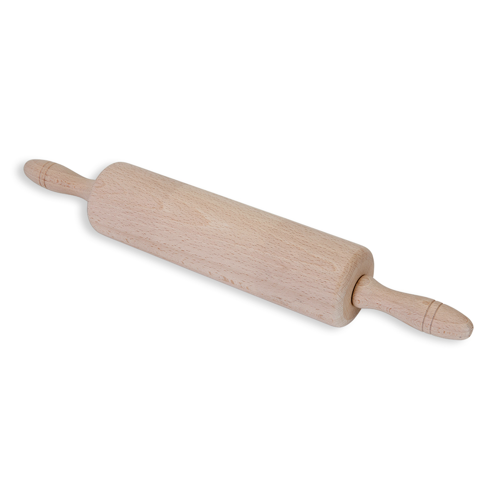 Nudelholz - Teigrolle - Buchenholz - Ø 6,5 cm