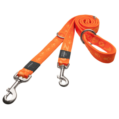 Rogz Alpinist Hundeleine Orange 180cm