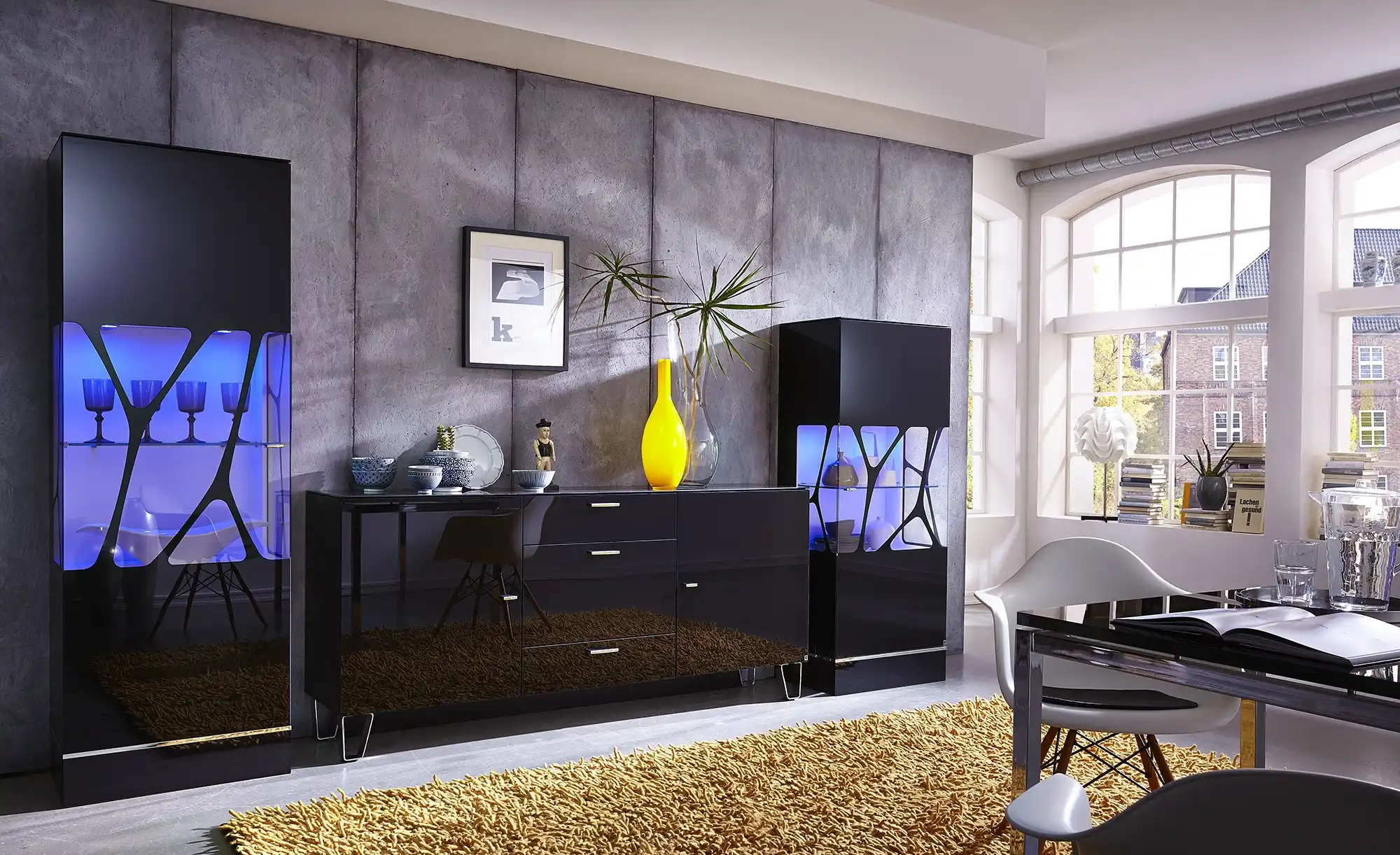 LEONARDO Highboard Cube