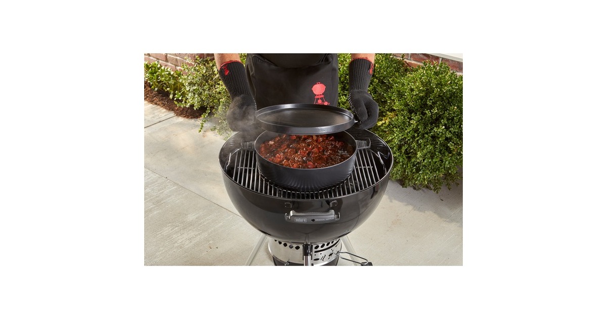 WeberDutch Oven Duo bak-/braadpan  (Zwart)
