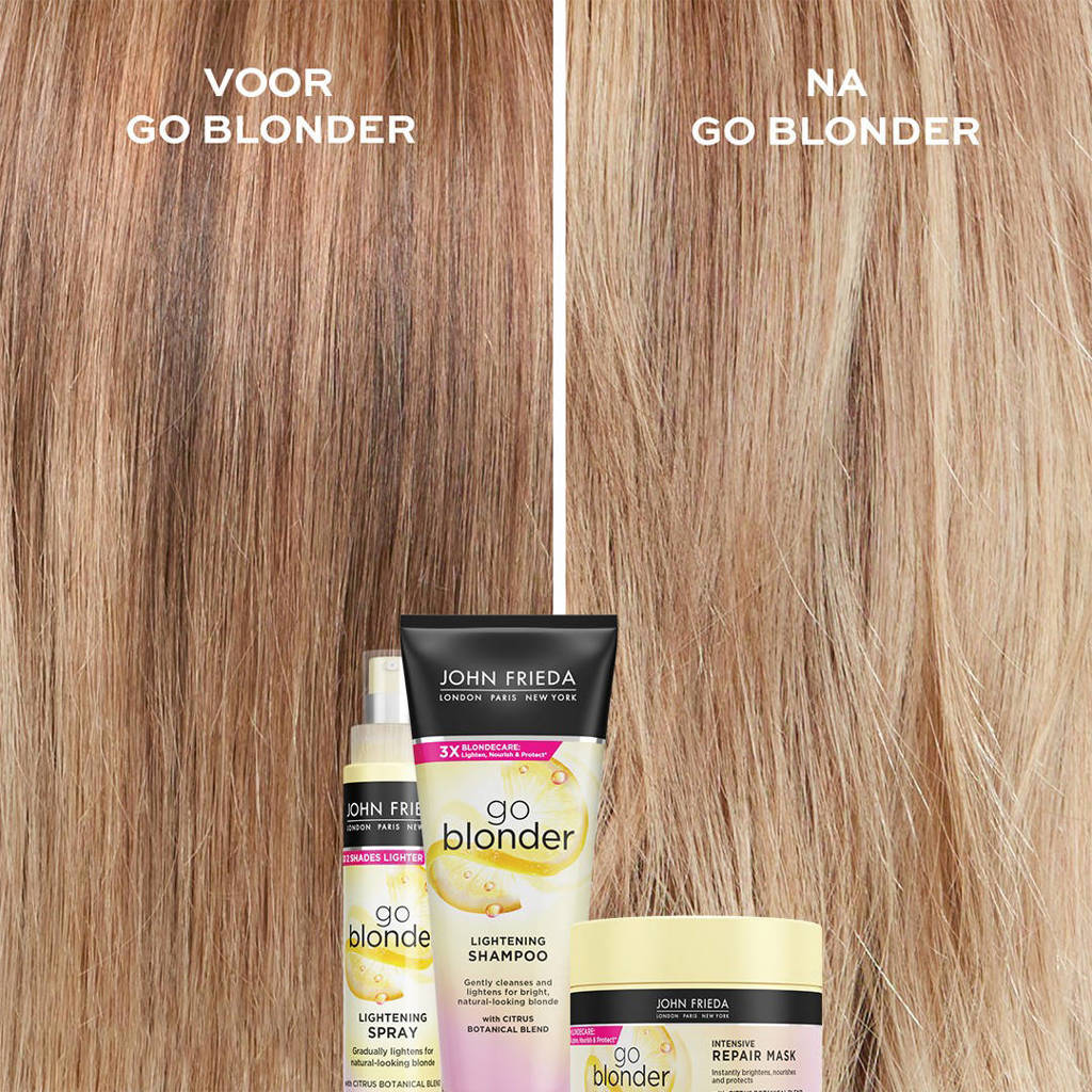 Werkt zeer goedSheer Blonde Go Blonder Lightening conditioner - 250 ml